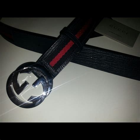 gucci blue and red stripe belt|gucci belt black background.